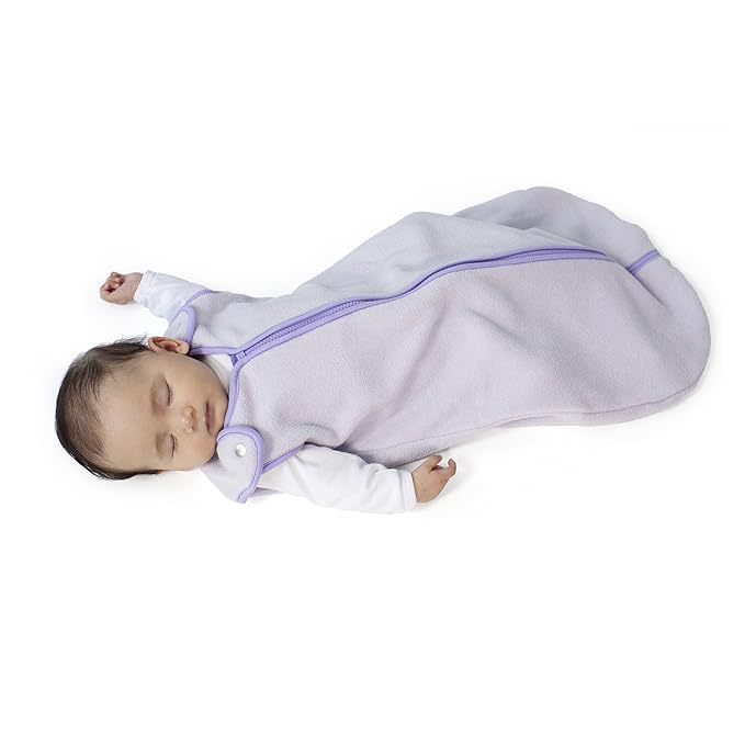baby deedee Sleep nest Fleece Baby Sleeping Bag, Lavender, Large (18-36 Months)-CubbioJoy