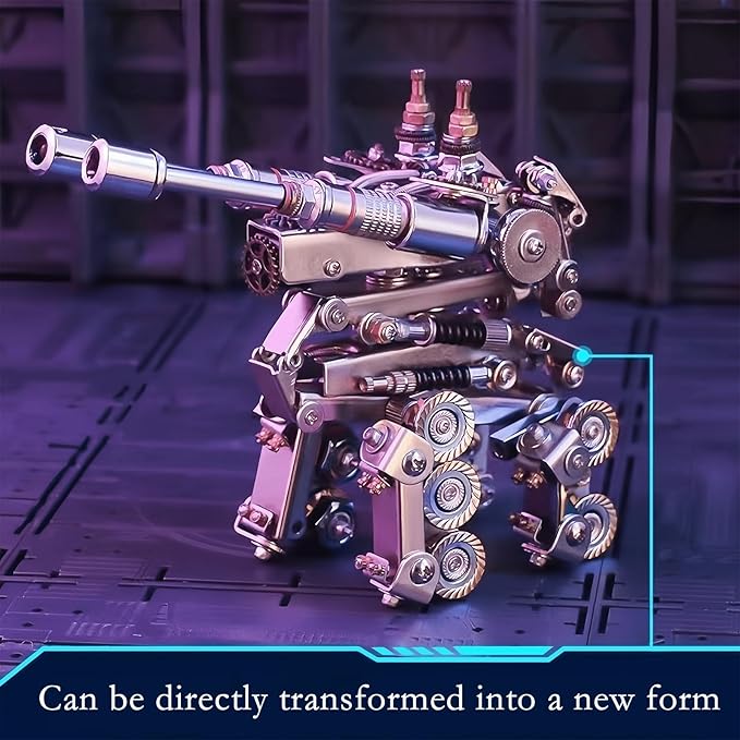 3D Metal Puzzle for Adults,Tank Puzzle Building Set，3D Metal Model Kit, Brain Teaser Puzzles DIY Assembling for Stress Relief - High end Men's Gift-CubbioJoy