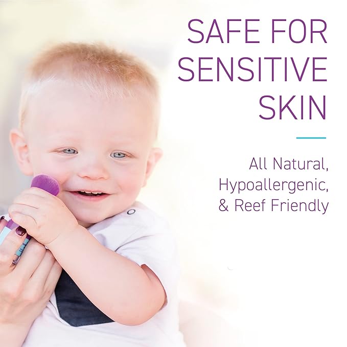 BOB KIDS Duo Pack SPF Sun Protection, SPF 30 Mineral Powder Sunscreen & SPF 40 Kids Sun Protection Balm, Broad Spectrum, Fragrance Free, Water Resistant-CubbioJoy