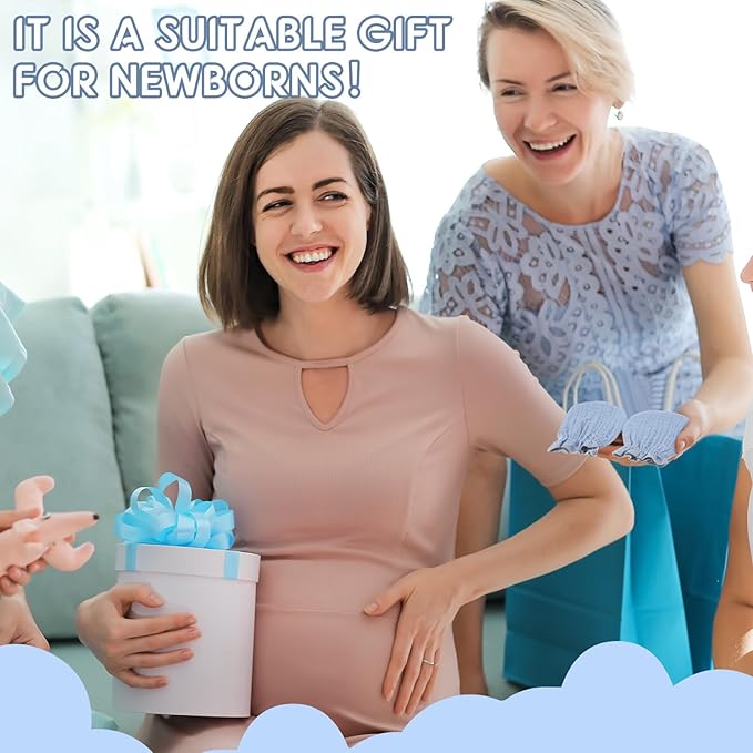 8 Pairs Newborn Baby Muslin Mittens 0-6 Months No Scratch Elastic Wrist Soft Breathable Gloves Bulk Cotton for Infant-CubbioJoy