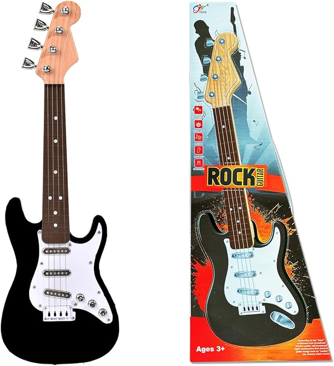 16inch Mini Guitar Toy for Kids and Beginners, Electric Guitar with Strap for Toddlers and Boys and Girls Instrument Toys-CubbioJoy
