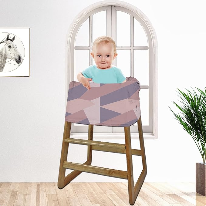 Carseat Cover Boy and Girls - Multi-use Nursing Car Seat Canopy Cover for Breastfeeding, Infant Stroller Cover, High Chair Cover (Baby Pink)-CubbioJoy