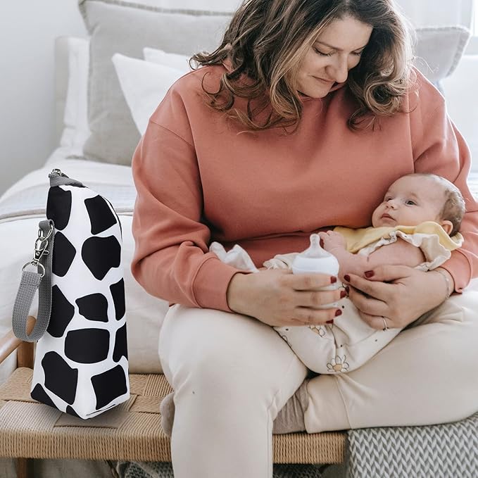 Accmor Baby Bottle Cooler Tote Bags, Insulated Breastmilk Cooler Bag, Nursing Bottle Warmer Bag for Nursing Mom Daycare Travel-CubbioJoy