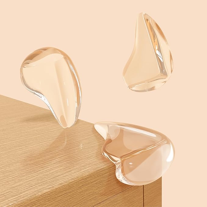 Baby Corner Protector Corner Protector Baby Furniture Corner Protection Transparent Cover Sharp Furniture and Table Top Edges with Adhesive 10 Pack-CubbioJoy