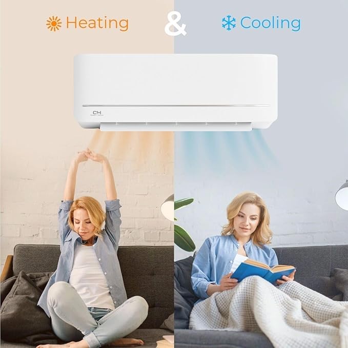 Cooper & Hunter 6,000 BTU 115V Single Zone Wall Mount Ductless Mini Split Air Conditioner & Heat Pump – 21.5 SEER2 – 16FT Installation Kit – R-410A Refrigerant Pre-Charged – Inverter-CubbioJoy