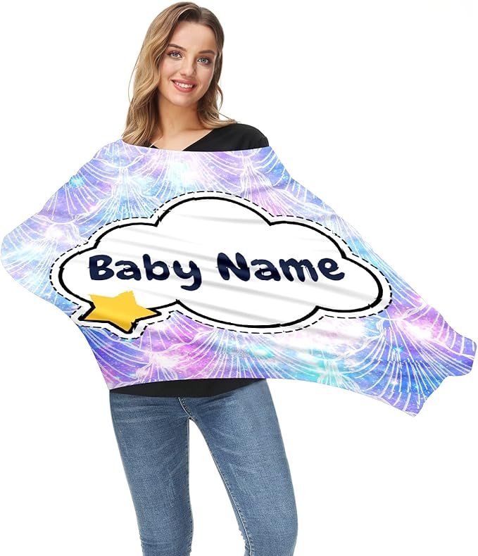 Baby Car Seat Stroller Cover Nursing Cover New Mom Breastfeeding Scarf Soft Stretchy Infant Carrier Cover Car Canopy Coverage-CubbioJoy