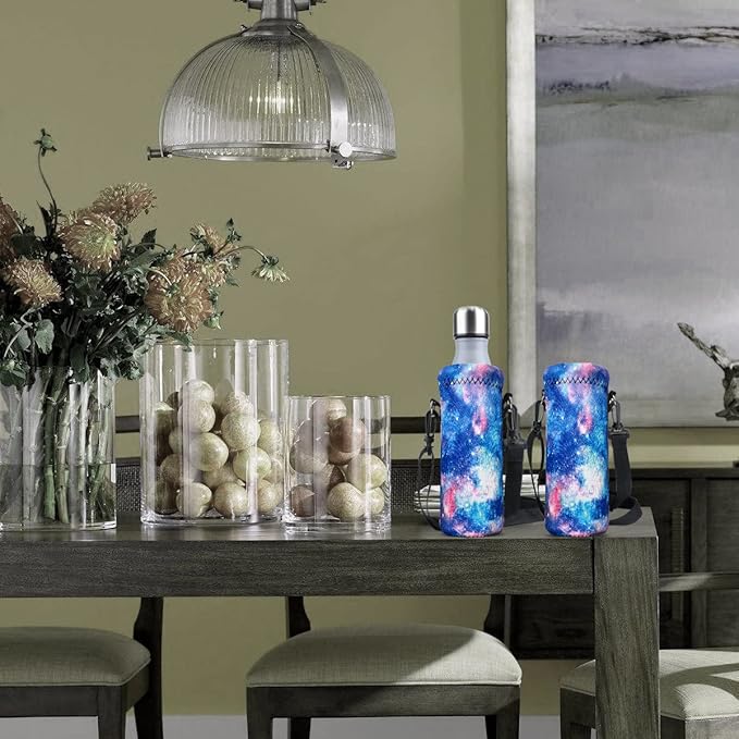 AUPET Water Bottle Bag Carrier,24oz/32oz Insulated Neoprene bottle Sling Holder Case Pouch Cover for 1000ML/750ML Bottles with Shoulder Strap for walking-CubbioJoy