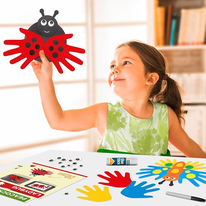 Arts and Crafts Kit for Toddlers Ages 3+ Years. Easy Animal Crafting for Kids-CubbioJoy