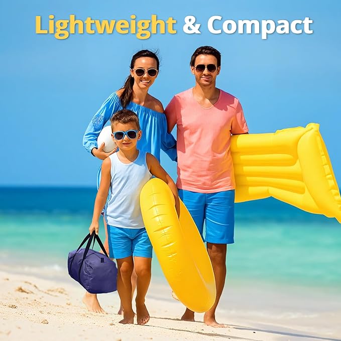 CAMEL CROWN Beach Tent UPF 50+ Sun Shelter for 2/3/5/6 Person, Lightweight Portable Sun Shade with Sand Anchor, Family Beach Day & Outdoor Adventures-CubbioJoy