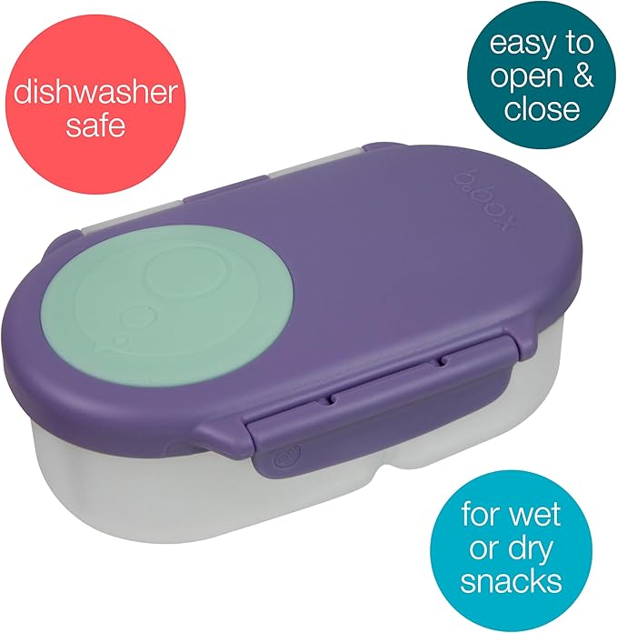 B.box Lilac Pop Snackbox, 1 EA-CubbioJoy