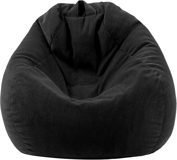 Bean Bag Chairs for Kids Chair Round Sofa Memory Foam Filling Reading Gaming Sofa for Living Room Bedroom-CubbioJoy