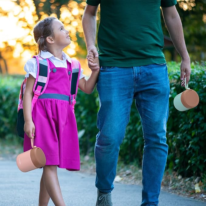 3 Pcs Insulated Food Container for Kids 15.2 oz Portable Stainless Steel Vacuum Insulated Kids Food Jar Leakproof Wide Mouth Soup Containers with Lids and Folding Spoon for Adults Kids-CubbioJoy