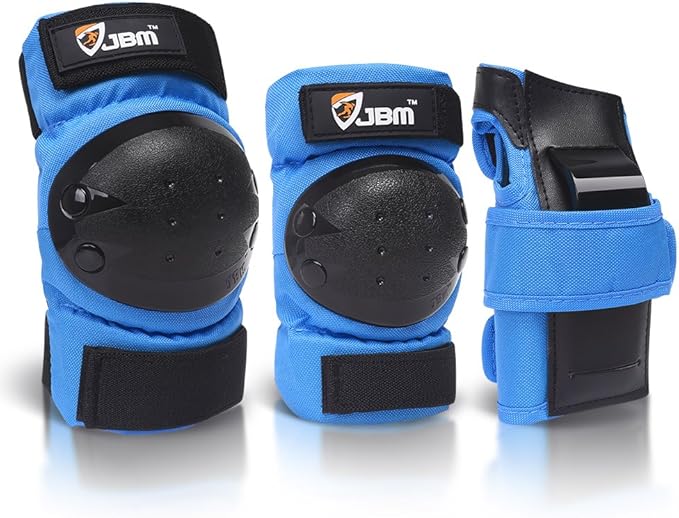 JBM Adult & Kids Knee Pads Elbow Pads and Wrist Guards for Inline Skating, Roller Skating, Skateboarding, Scootering-CubbioJoy