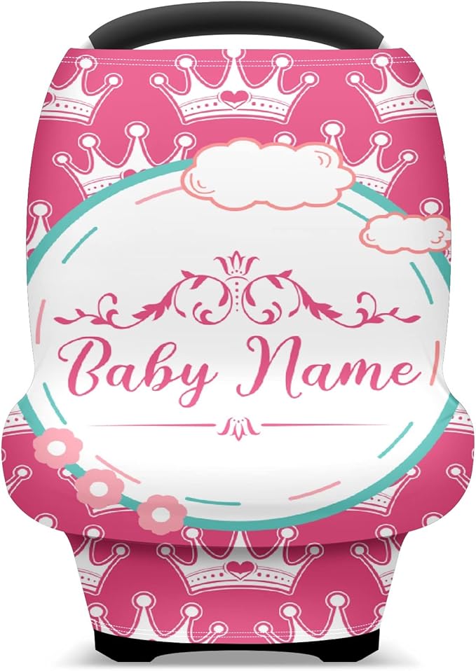 Baby Car Seat Stroller Cover Nursing Cover New Mom Breastfeeding Scarf Soft Stretchy Infant Carrier Cover Car Canopy Coverage-CubbioJoy