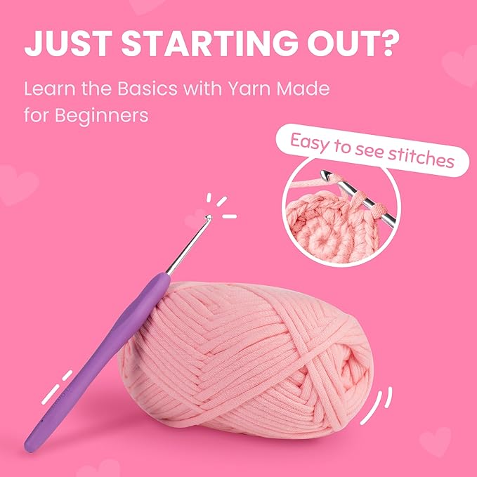 Cookie Box Crochet Kit for Beginners - Learn to Craft Amigurumi Stuffed Animals - Knitting Gift for Kids and Adults - Beginner-Friendly Yarn - Stitch-by-Stitch Video Tutorial - Bunny Lola-CubbioJoy