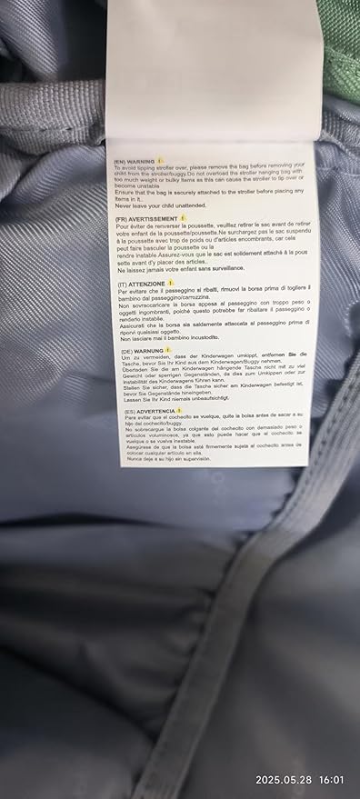 BabbleRoo Diaper Bag Backpack - Baby Essentials Travel Bag - Multi Function Waterproof Diaper Bag, Travel Essentials Baby Bag with Changing Pad, Stroller Straps & Pacifier Case – Unisex, Sage Green-CubbioJoy