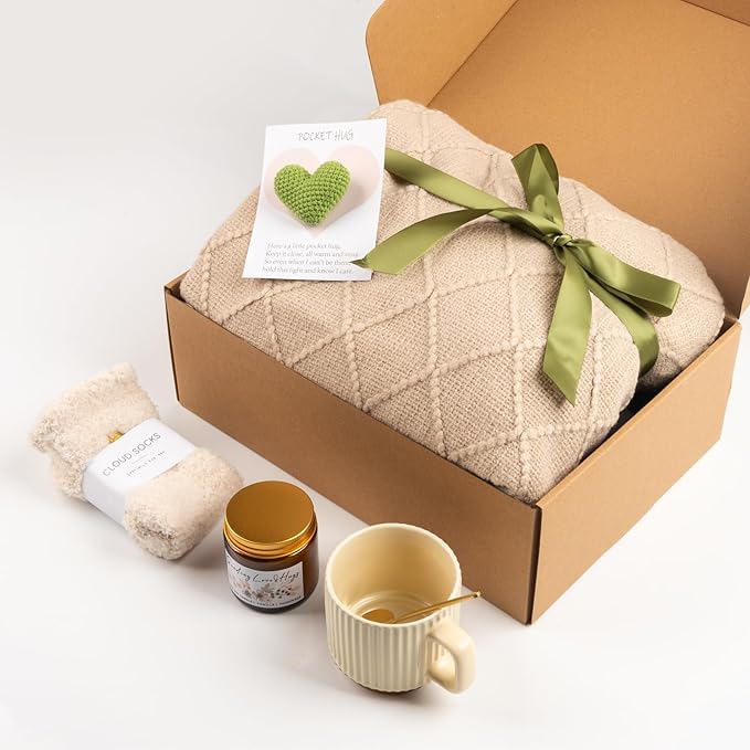 Birthday & Self Care Gifts for Women - Mom's Get Well Soon Care Package, After Surgery & Christmas Gifts for Her-CubbioJoy
