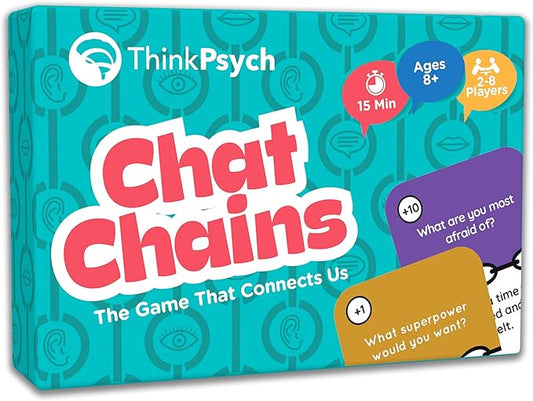 Chat Chains - The Game That Connects Us | Emotional Social Skills Games for Teens | Kids Therapy Games | Ages 8-99 | Fun and Fast | 15 Mins Playtime-CubbioJoy