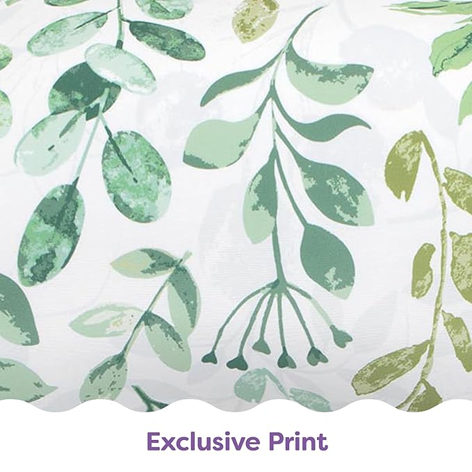 Boppy Nursing Pillow - Ergonomic Bottle & Breastfeeding Pillow with High, Firm, Large Area, Water-Repellent Cushion with Washable Cover; Baby Safety Alliance Verified - Sage Green Leaf-CubbioJoy