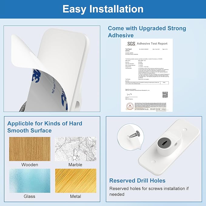 AOSITE Mini Fridge Locks for Kids No Drill Refrigerator Locks for Adults Cupboard Lock Child Safety Locks for Cabinets Drawer Locks Freezer Lock Baby Proofing (White, 2)-CubbioJoy