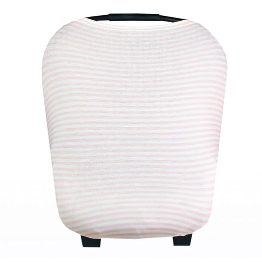 Copper Pearl Multi-Use Cover: Car Seat Covers, Nursing Cover, and Stroller Cover for Sun - Stretchy Fabric, All-Season Use, Stylish Designs, Easy Access for Moms - Winnie-CubbioJoy