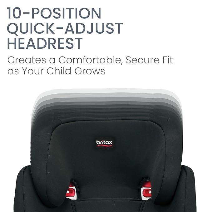 Britax Skyline 2-Stage Belt-Positioning Booster Car Seat, Dusk - Highback and Backless Seat-CubbioJoy