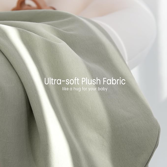 Baby Lounger Cover: Skin-Friendly & Breathable Slipcover for Lounging & Playtime - Snug Fit & Zipper-Free for Safty Daily Homeuse - Must Have for New Parents-CubbioJoy