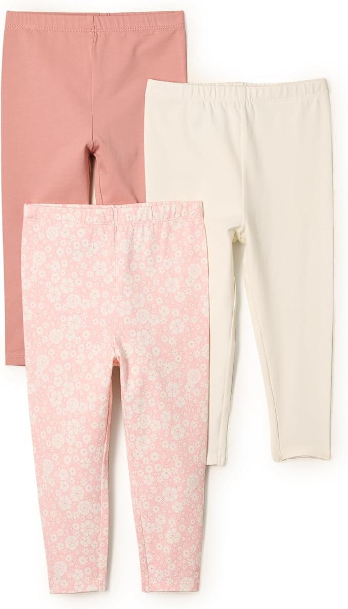 Amazon Essentials x Sofia Grainge Unisex Toddlers and Babies' Legging, Pack of 3-CubbioJoy