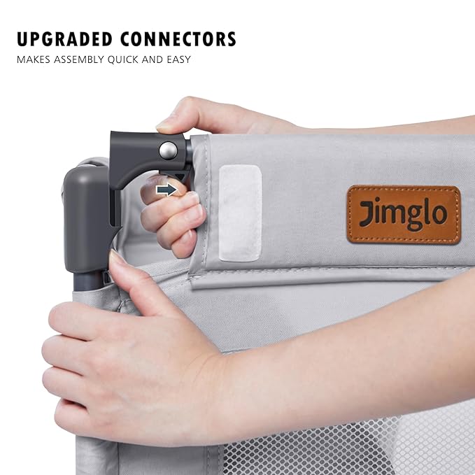 Baby Playpen Foldable, Playard for Babies and Toddlers, Portable Playpen Activity Center with 50 Balls+2 Handles for Travel, Indoor & Outdoor Play Pen with Mesh 50''x50''-CubbioJoy