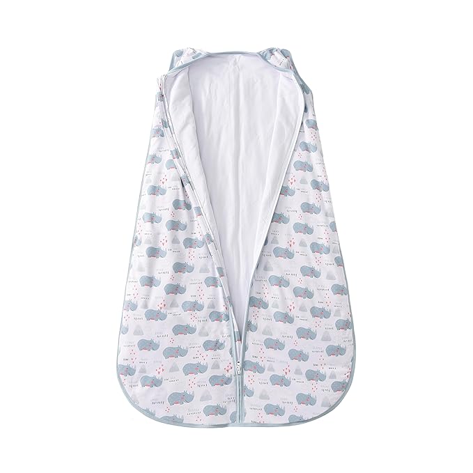 Baby Sleep Sack 2-4 T 95% Rayon from Bamboo 5% Spandex Boys & Girls Wearable Blanket 1.0 TOG Toddler Sleeping Sack 2- Way Zipper X-Large-CubbioJoy