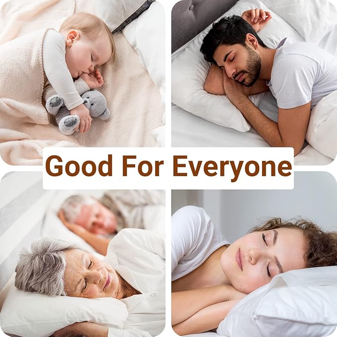 ColourNoise Portable Sound Machine White Noise Machine Rechargeable with 30 Soothing Sounds Adjustable Volume Night Light 4 Timer Functions Compact Suitable for Baby Kids Adults Sleep and Travel-CubbioJoy