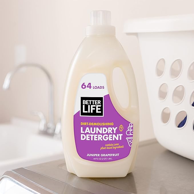 Better Life Natural Concentrated Laundry DetergeJuniper Grapefruit, 64 loads-CubbioJoy