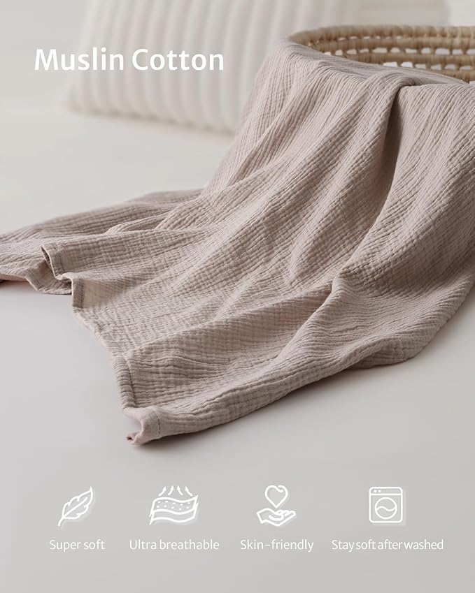 Blissful Diary Muslin Nursing Cover for Breastfeeding, Breathable Breastfeeding Cover up with Arch Neckline for Women, Nursing Apron (Agreeable Gray)-CubbioJoy