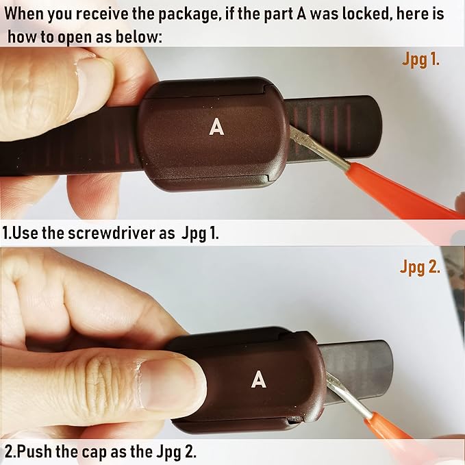 Child Safety Cabinet Locks for Baby Proof,Child Proof Safety Locks for Cabinets,Drawers,Cupboard,Oven,Fridge,8Packs Brown Locks,BAOWEIJD-CubbioJoy