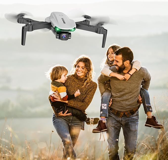 Drone With Camera 1080P for Kids And Adults, RC Quadcopter with Altitude Hold, Mini Drone With One Key Start, Waypoint Fly, Headless Mode, 3D Flip, 3 Speeds, Remote Control Drone for Beginners-CubbioJoy