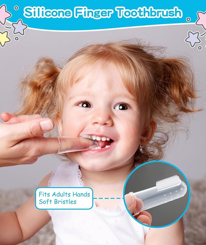 Baby Grooming and Healthcare Kit, Portable Baby Safety Care Set with Hair Brush Comb Nail Clipper Nasal Aspirator for Nursery Newborn Infant Girl Boy (25 in 1, Blue)-CubbioJoy