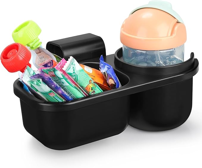 Accmor Child Cup Holder Snack Tray for Convertible Car Seats, Universal Child Cup Holder Compatible with Most Baby Car Seat Models-CubbioJoy