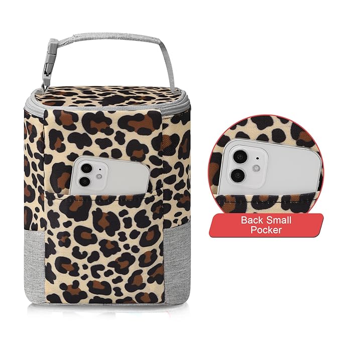 Accmor Breastmilk Cooler Bag, Baby Bottle Cooler Bags, Insulated Bottle Cooler Tote Bags On The Go, Fits 4 Large 8oz Bottles, for Nursing Mom Daycare Travel-CubbioJoy