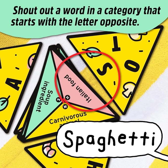 Big Potato P for Pizza: Family Card Game | Great for Adults and Kids | Perfect for The Holidays and Family Game Night | Compact Card Game-CubbioJoy