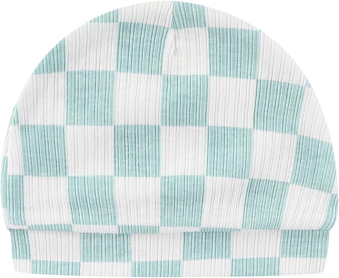 Baby Hat and Mittens Set Cotton Newborn Baby Hats Caps for Boys and Girls, 0-6 Months-CubbioJoy