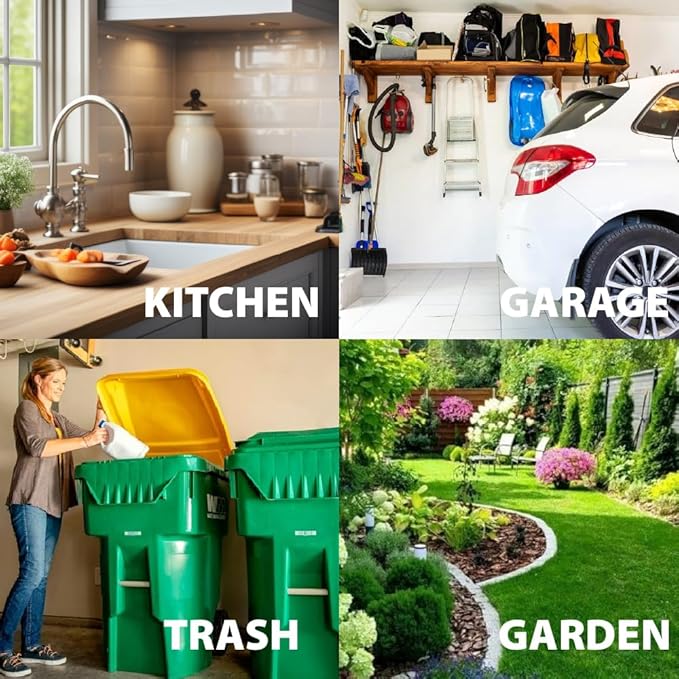 Insect Shoo Spray - Insect Repellent Spray - Pet and Kid Safe Ant, Mosquito, and Spider Repellent for Indoor/Outdoor Use - Lemongrass, Thyme, Geraniol Powered Bug Control for Home-CubbioJoy