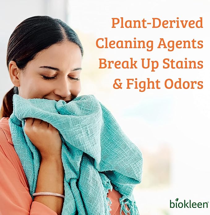 Biokleen Natural Laundry Detergent Liquid - 300 Loads- Eco Friendly Concentrated Plant Based Safe for Kids and Pets No Artificial Colors or Preservatives-CubbioJoy