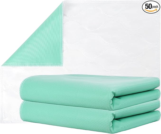 Inspire Super and Ultra Absorbent Reusable Bed Pads (23" X 36" Reusable 2 Pack)-CubbioJoy