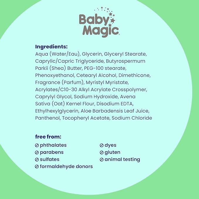 Baby Magic Creamy Whipped Butter Vanilla Oat, 8.4 oz-CubbioJoy