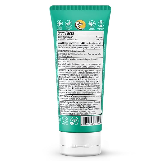 Badger Mineral Baby Sunscreen Cream SPF 40, 98% Organic Toddler Sunscreen with Zinc Oxide, Broad Spectrum, Reef Safe, Water Resistant, Pediatrician Tested Baby Sunblock, 2.9 fl oz, 2-Pack-CubbioJoy