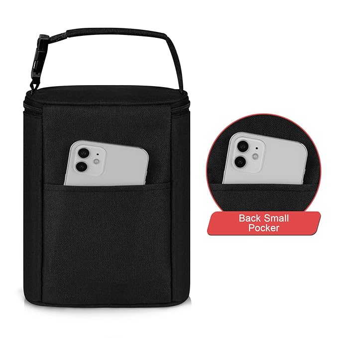 Accmor Breastmilk Cooler Bag, Baby Bottle Cooler Bags, Insulated Tote Bags On The Go, Fits 4 Large 8oz Bottles, for Nursing Mom Daycare Travel-CubbioJoy