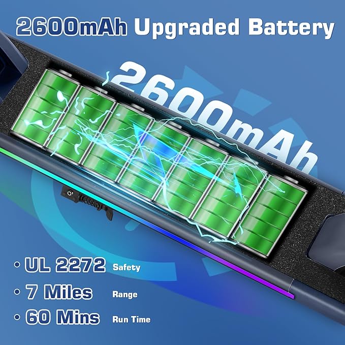 Caroma Electric Scooter for Kids Ages 6-12,150W/180WMotor,10 MPH Max Speed & 7 Miles,Colorful Lights,Adjustable Height & Speed,LED Display,Foldable Kids Electric Scooter 132 Lbs Max Load,Idea Gift-CubbioJoy