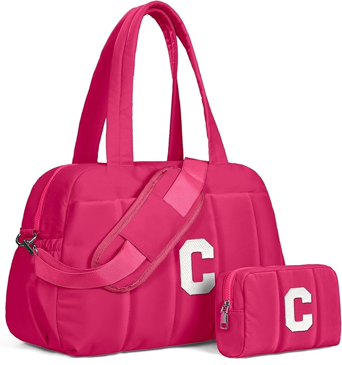 Dance Bag, Kid Weekender Bags，Teen Girl Gifts Trendy Stuff-Girl Overnight Bag with Wet Pocket，Lightweight Travel Tote Personalized Cheer Bags with Makeup Pouch-CubbioJoy