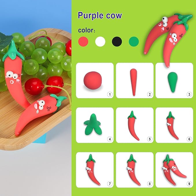 Air Dry Clay for Kids, 78 Colors Modeling Magic Clay, Safe & Non-Toxic, DIY Model School Arts & Crafts Kit with Tools, Home Party Favors, Birthday & Christmas Toys Gift for Boys & Girls-CubbioJoy