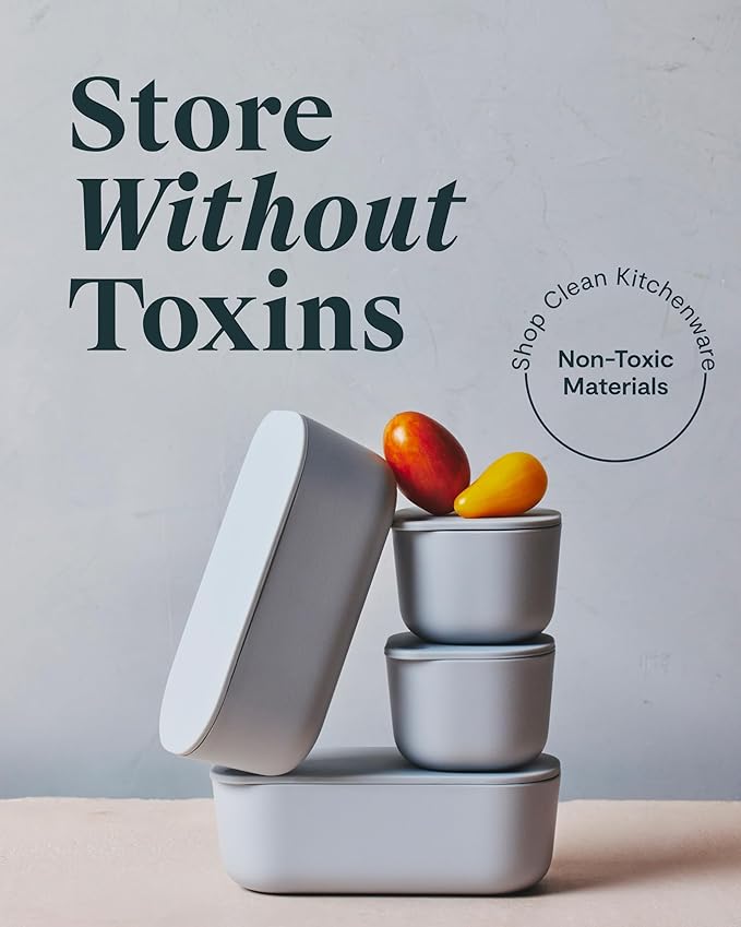 Caraway 2pc Dash Inserts - Dash Ramekins w/Lid - Easy to Store, Non Toxic - Perfect for Sauces, Garnish, & Small Snack or Sides-CubbioJoy